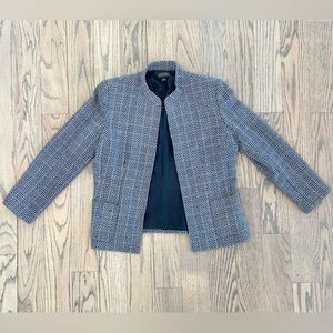 Kasper Vintage Women’s Wool Polyester Blend Blazer with Pockets Size 12